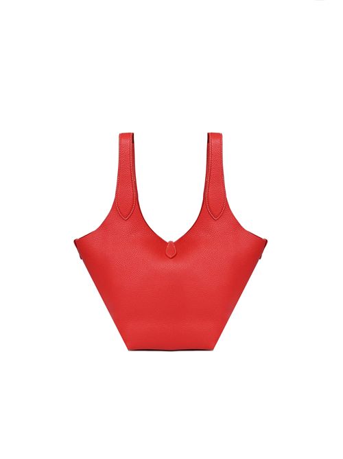 Borsa Tote in pelle con ricamo Polo Pony Red POLO RALPH LAUREN | 428938031013